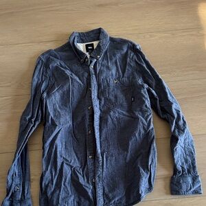 Vans Dark Blue Denim Shirt